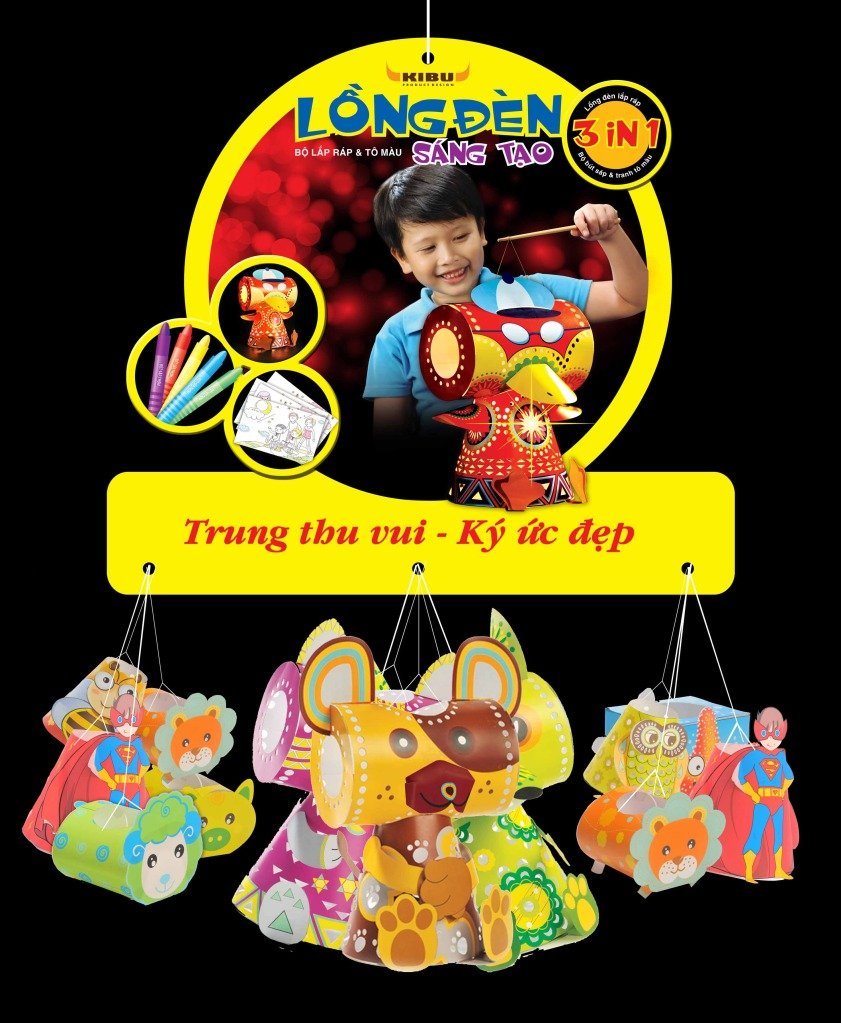 Lồng đèn kibu 2012 mới